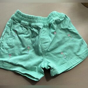 TBBC green golf tee shorts size 5